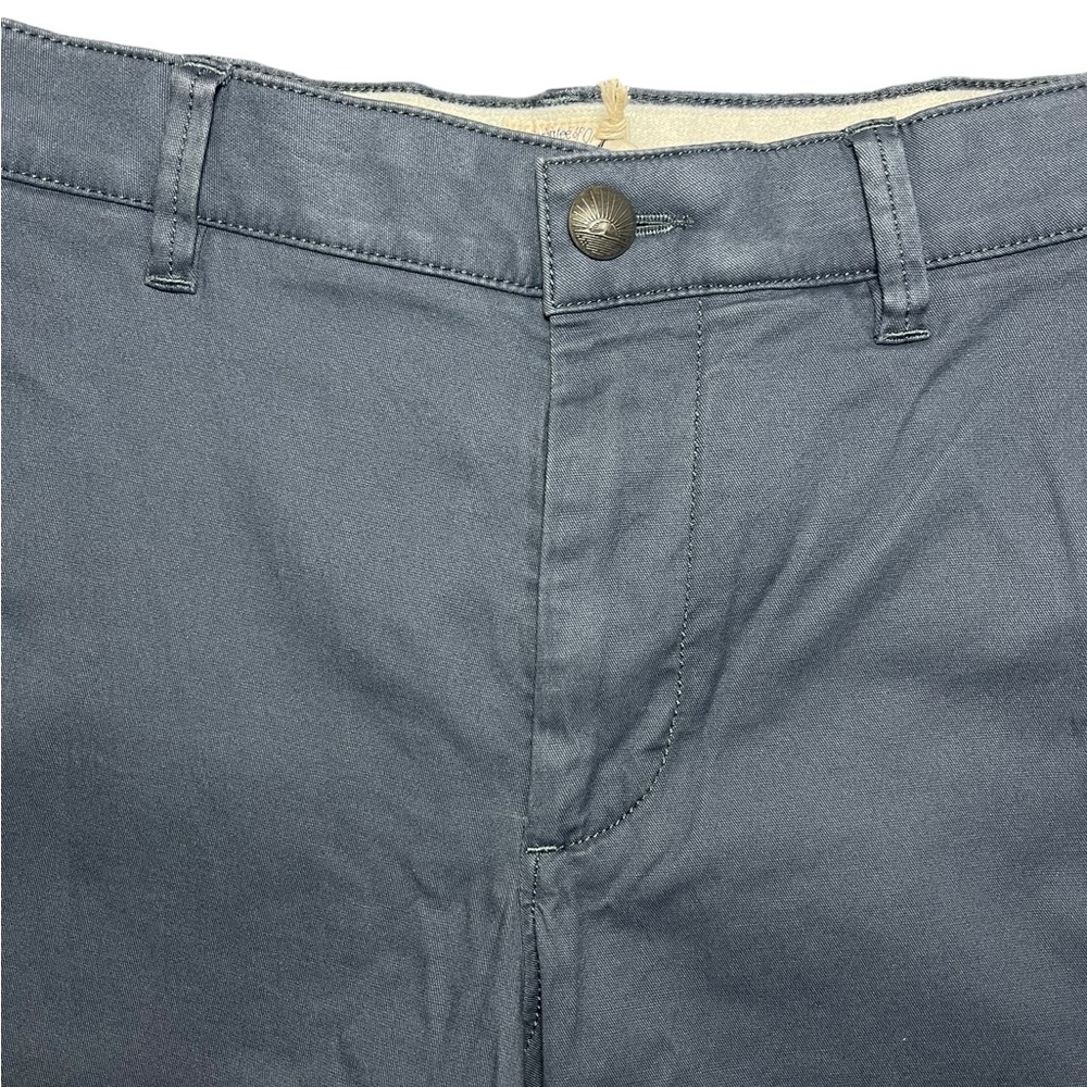 Faherty Shorts Island Life 8" Organic Cotton Chino Golf Blue Mens Size 28 NEW - Picture 9 of 15